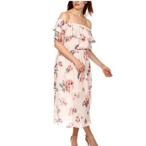 Lucky Brand Midi floral dress